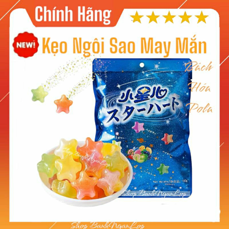 Kẹo Ngôi Sao May Mắn Hương Trái Cây Kết Hợp Hot Hit | Bách Hóa Pola