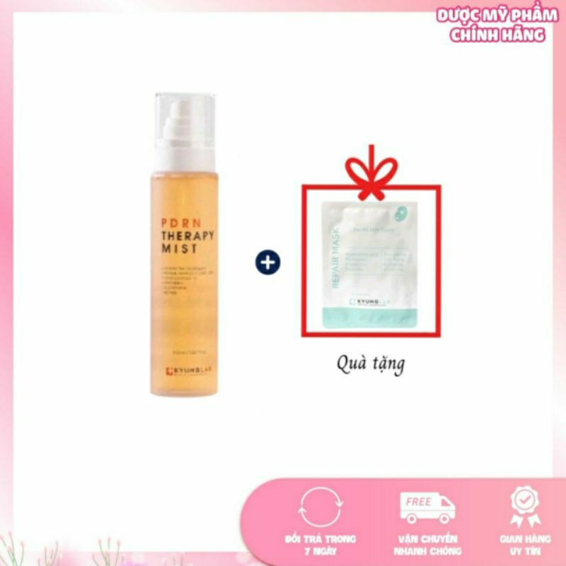 Xịt khoáng dưỡng ẩm Kyung Lab thúc đẩy tái tạo tế bào da bị tổn thương, tăng độ đàn hồi cho da, tăng collagen