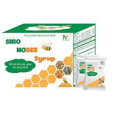 Siro Hobee Syrup bổ phế giảm ho long đờm hộp 30 gói SIRO HOBEE SYRUP ho thảo dược an toàn hiệu quả Ho Bê