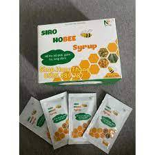 Siro Hobee Syrup bổ phế giảm ho long đờm hộp 30 gói SIRO HOBEE SYRUP ho thảo dược an toàn hiệu quả Ho Bê