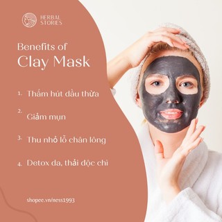 [Herbal Stories] Mặt nạ đất sét 10 phút 50g