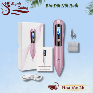 Máy đốt nốt ruồi mụn thịt mini 9 cấp độ, đốt ổ hôi nách, Bút đốt nốt ruồi mụn thịt