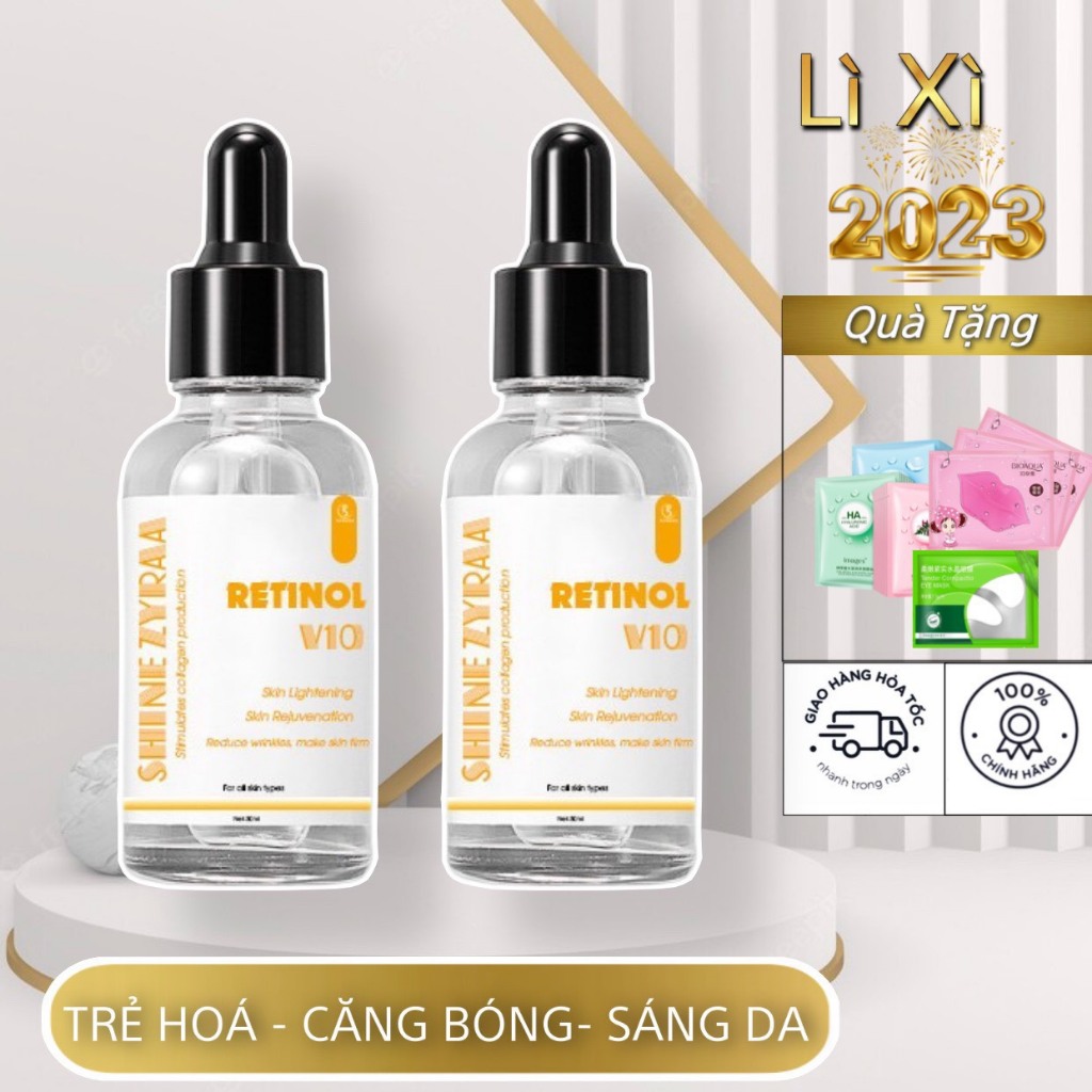 Tinh chất Rentinol 0.5% Dưỡng Sáng Mờ Thâm Nám Trẻ Hóa Làn Da Phục Hồi Da