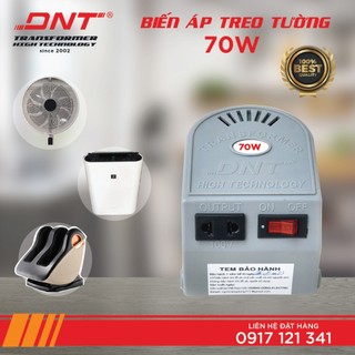 Biến áp DNT 70w treo tường 220v ra 100v dùng thiết bị Nhật bản