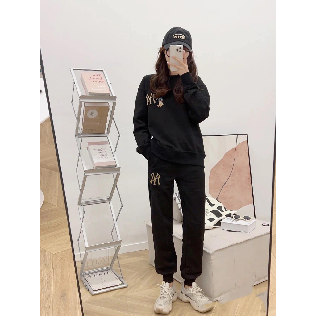 Set đồ nữ NY chất nỉ da cá cao cấp siêu mềm mịn - 046