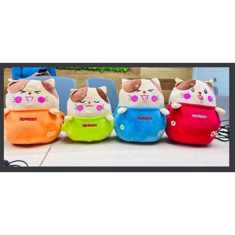 Gấu gối bông có chỗ đút tay giữ ấm huggies🌹🌹 freeship 🌹🌹 hkm bỉm