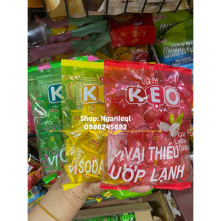Kẹo Oshi vị Chanh đá / Ổi / Vải Thiều Gói 85g
