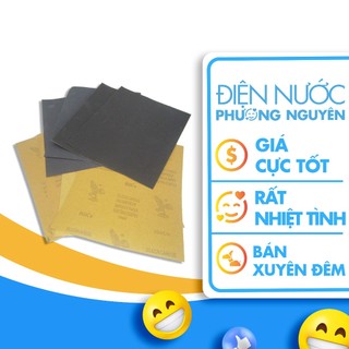 Giấy nhám chà mài đánh bóng bề mặt
