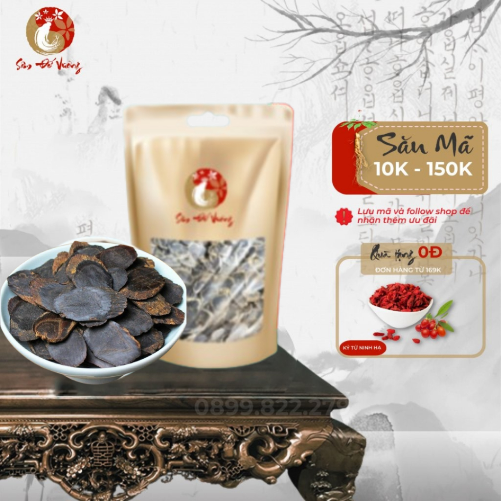Hắc Sâm Hàn Quốc Thái Lát Thượng Hạng - Hàm Lượng Ginsenoside Cao Gấp 10 Lần, Thần Dược Cho Sức Khỏe Vàng - Sâm Đế Vương