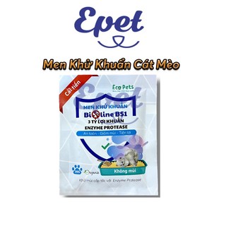 Men khử khuẩn CÁT VỆ SINH MÈO BIOLINE BS1 -Khử Mùi, Diệt Mầm Bệnh