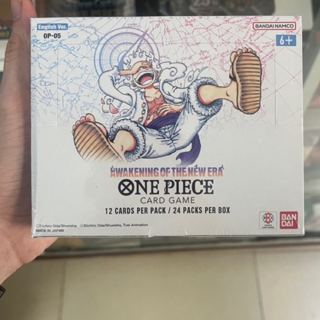 1 Pack Awakening of The New Era  thẻ bài trò chơi ONE PIECE card game Tiếng Anh.