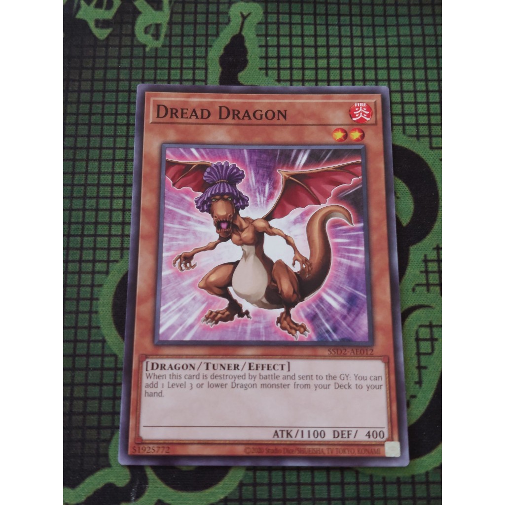 Thẻ Bài Mint90 Yugioh Monster Dread Dragon