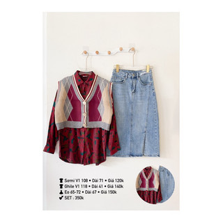 [2hand] Chân váy jean nữ cá tính năng động (jean mềm)