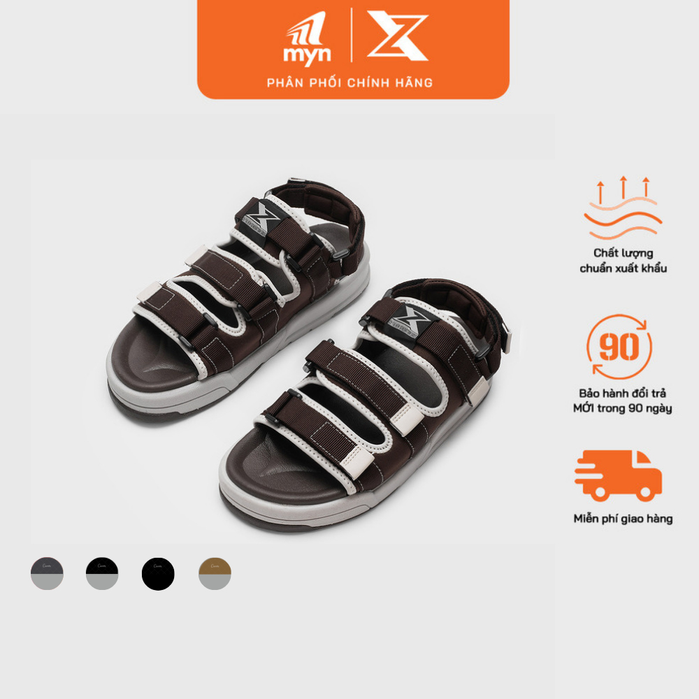 Giày Sandal nam nữ ZX 3121 Meta 3 quai ngang đế bằng Streetwear