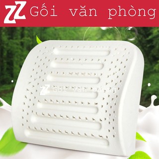 Gối tựa lưng (đệm lưng) ghế văn phòng cao su thiên nhiên 100% mủ Thái Lan LTL-03