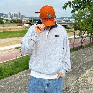 Áo 1993Studio Half Zip Nỉ Xuất Hàn