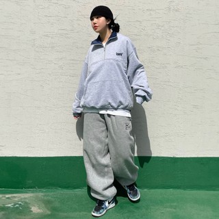 Áo 1993Studio Half Zip Nỉ Xuất Hàn