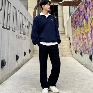 Áo 1993Studio Half Zip Nỉ Xuất Hàn