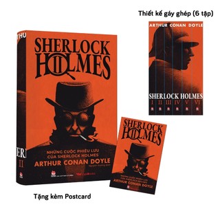 Truyện - Sherlock Holmes ( Trọn Bộ 6 tập lẻ ) [Tặng kèm Postcard]