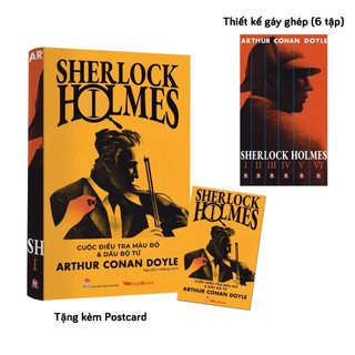 Truyện - Sherlock Holmes ( Trọn Bộ 6 tập lẻ ) [Tặng kèm Postcard]
