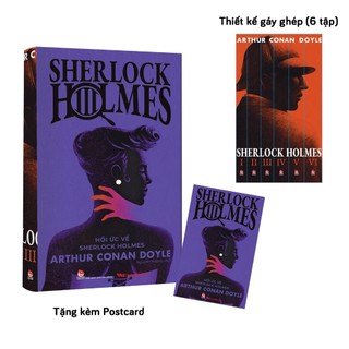 Truyện - Sherlock Holmes ( Trọn Bộ 6 tập lẻ ) [Tặng kèm Postcard]