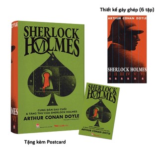 Truyện - Sherlock Holmes ( Trọn Bộ 6 tập lẻ ) [Tặng kèm Postcard]