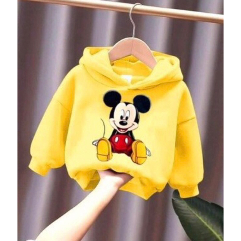 Áo nỉ hoodie hình mickey giá chỉ 39k