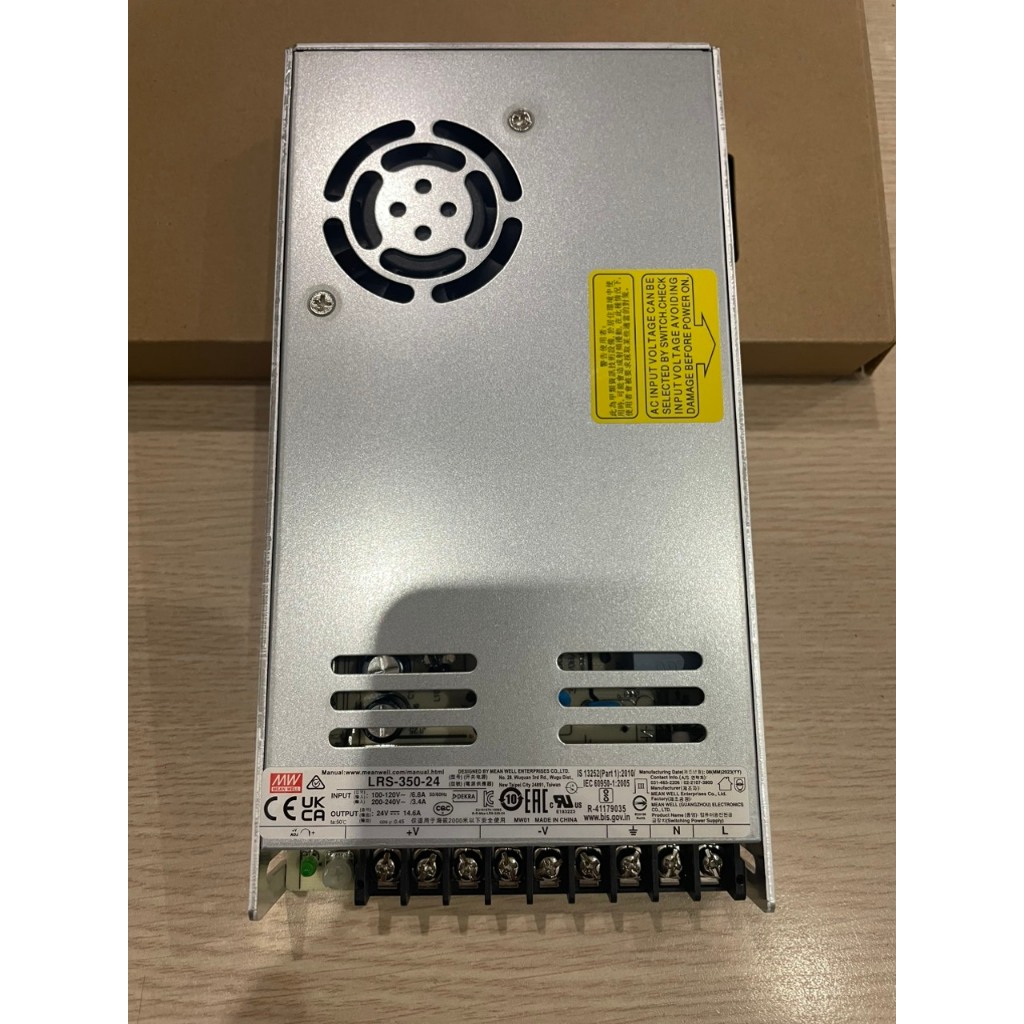 Bộ nguồn meanwell 24VDC 14.5A LRS-350-24, LRS350-24