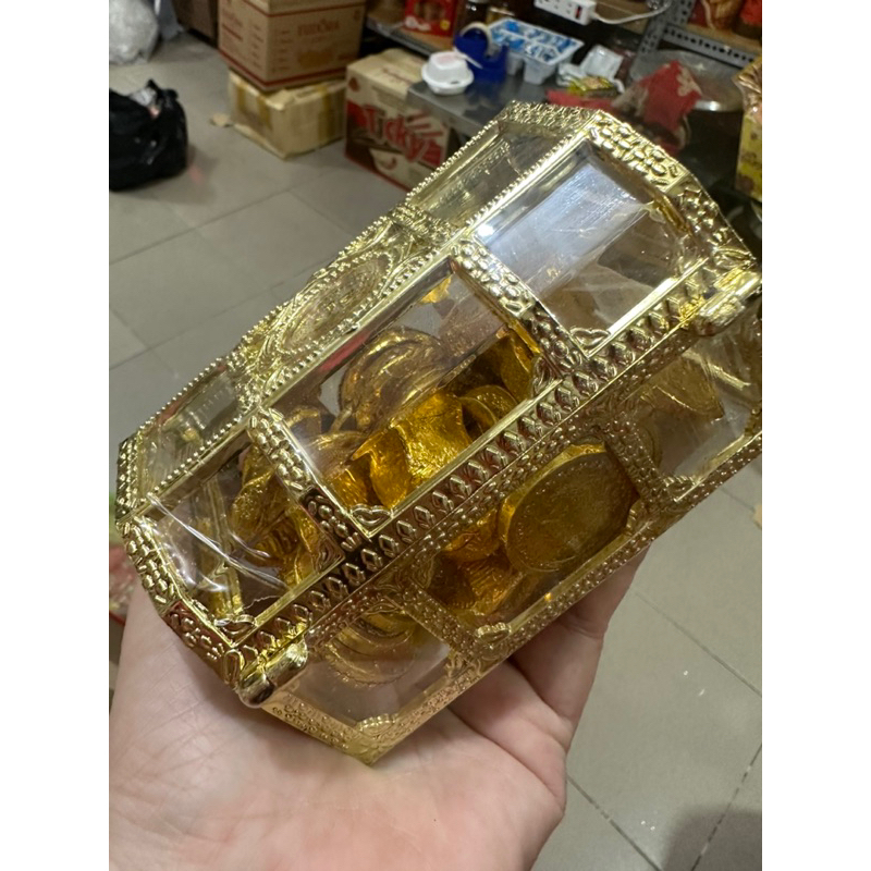 Rương vàng socola Thái Lan 200gr -Date 2025
