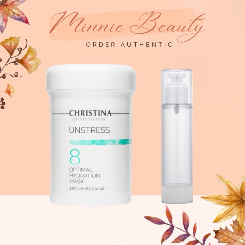 Mặt nạ cấp ẩm phục hồi Unstress số 8 Christina chiết 50ml/ fullsize 250ml