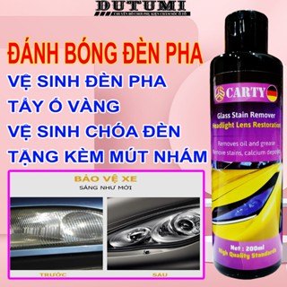 Đánh Bóng Đèn Pha Ô tô - Dung Dịch Đánh Bóng Đèn Pha Ô tô - Tẩy Ố Vàng, Vệ Sinh, Làm Sạch, Chống Nứt - DSQ Lens - DUTUMI