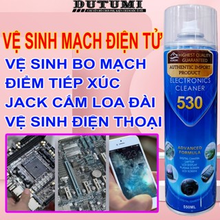 Vệ Sinh Bo Mạch Điện Tử - Vệ Sinh Mạch Điện - Chai Xịt Tẩy Rửa Bo Mạch, Điểm Tiếp Xúc Điện Tử - Electronics - DUTUMI