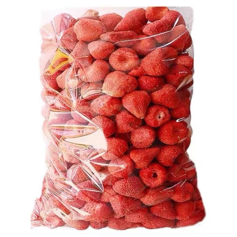 dâu sấy giòn mua 170gr tặng 170gr(đã trừ hút ẩm)