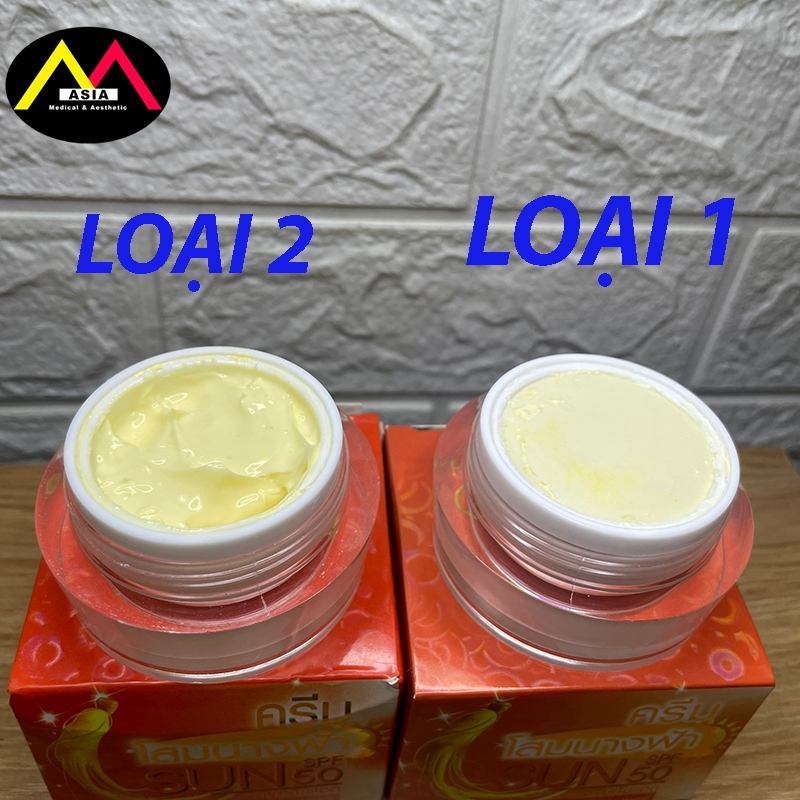 Kem Sâm GINSENG Collagen nám tàn nhang đều màu da chống nắng mịn da vitamin e vitamin c ngày thái lan 20g