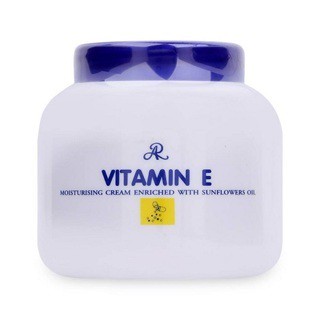 Kem Dưỡng Ẩm Vitamin E Thái Lan (Nắp xanh dùng cho Body & Face) 200g Hàng Chính Hãng