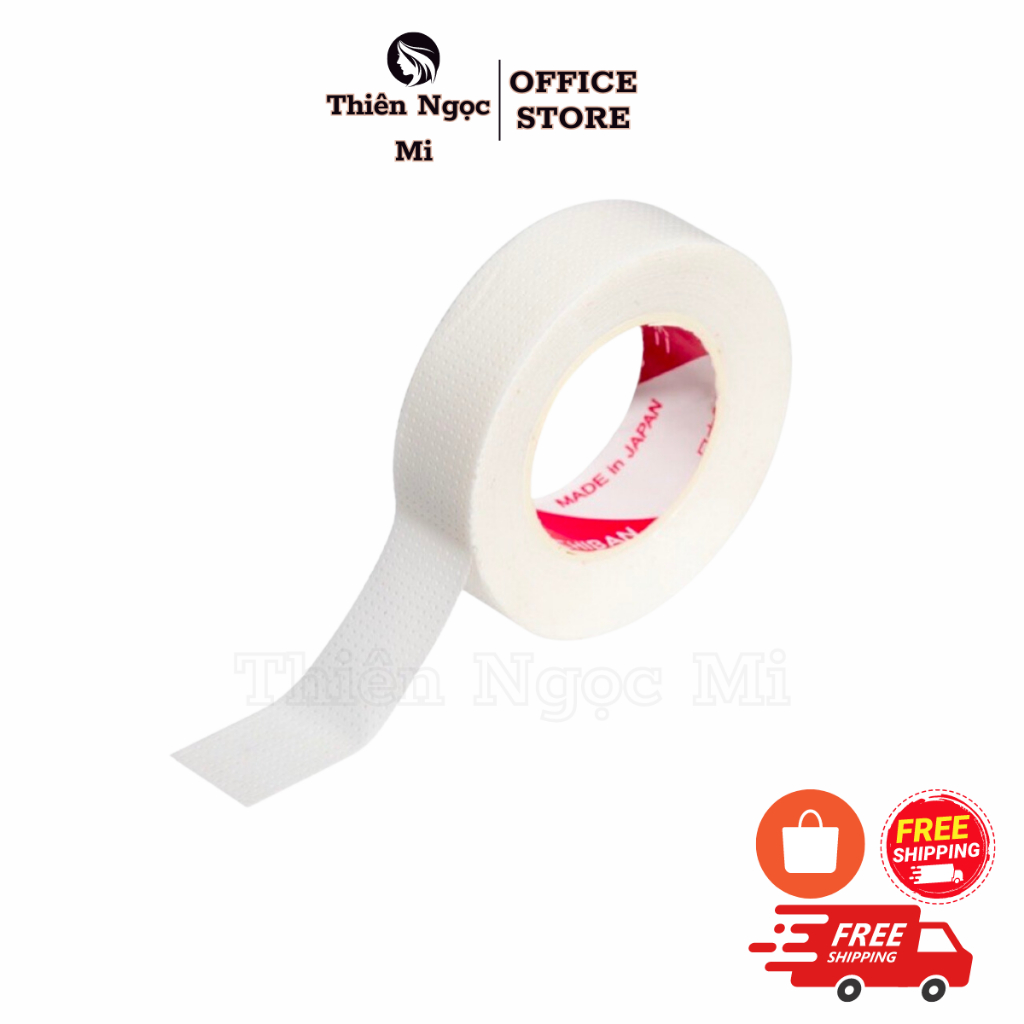 BĂNG KEO NHẬT Loại 1 Trắng - nối mi - tạo fan - dụng cụ nối mi 🎊FREESHIP🎊 - Thiên Ngọc Mi