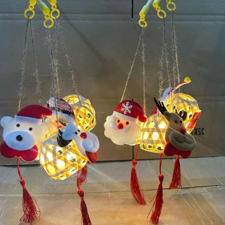 Lòng Đèn Noel Trang Trí Giáng Sinh (Có Đèn Led)