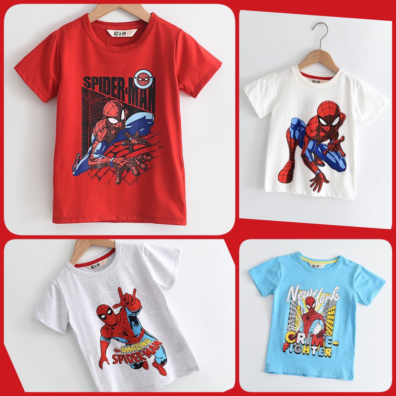 ❤️TOP BÁN CHẠY ❤️ Áo thun siêu nhân nhện Quảng châu cao cấp