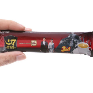 CÀ PHÊ HÒA TAN G7 3IN1 - 18 STICKS (CÀ PHÊ SỮA)