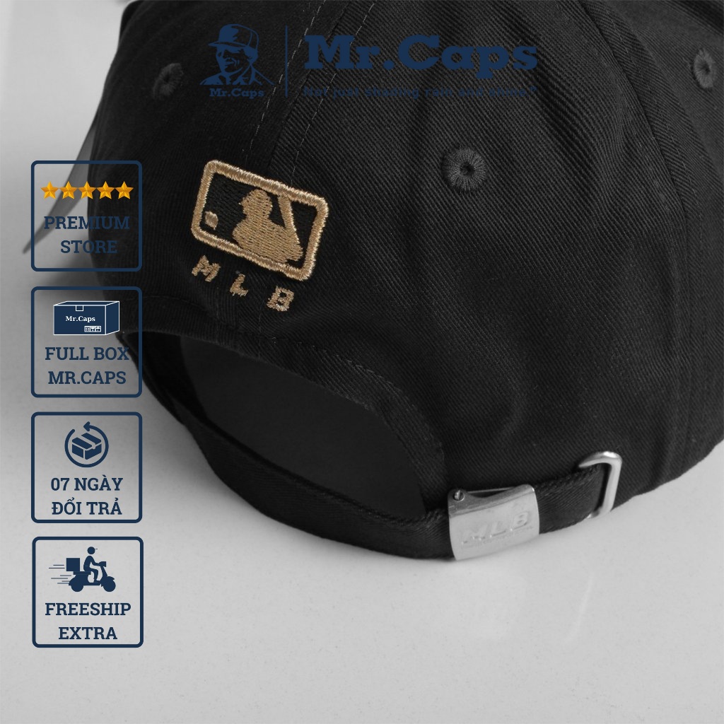 Nón kết logo NY cao cấp nam nữ - Mũ lưỡi trai unisex logo thêu thời trang thể thao phong cách Hàn Quốc Mrcaps NY05