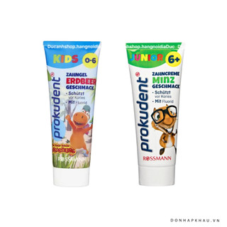 Kem đánh răng trẻ em Prokudent 75ml - Đức