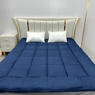 Nệm Topper Evihome dày 7cm tiện nghi cao cấp 1m2x2m, 1m4x2m, 1m5x2m, 1m6x2m Vải Cotton Đũi Thấm Hút Mồ Hôi