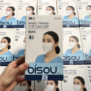 [BISOU BS93] Hộp 30 khẩu trang Bisou king crab cao cấp