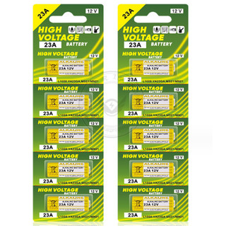 Combo Vỉ 5 Viên 23A 12V 27A 12V Alkaline L1028 Dùng Chuông Cửa Điều Khiển - Cửa Cuốn