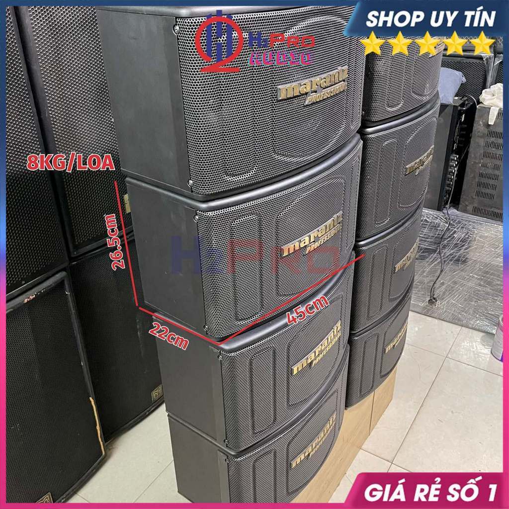 Đôi Loa Trợ Lời Karaoke Marantz MKS800 Nhật Bãi Bass 20 700W , 2 Loa  Hát Karaoke Nguyên Zin, Tặng Dây - H2pro Audio