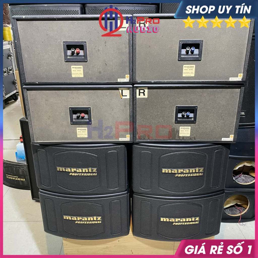 Đôi Loa Trợ Lời Karaoke Marantz MKS800 Nhật Bãi Bass 20 700W , 2 Loa  Hát Karaoke Nguyên Zin, Tặng Dây - H2pro Audio