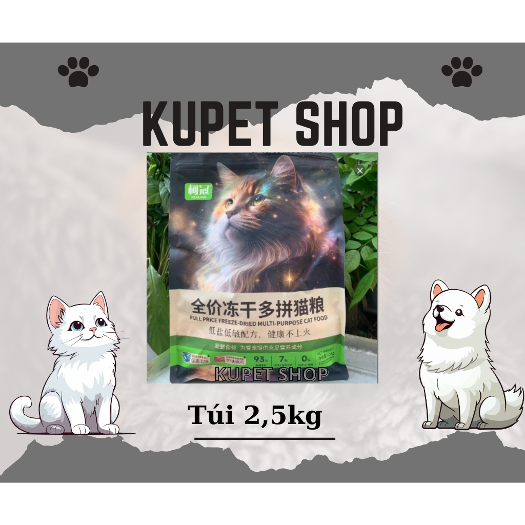 Hạt Siêu Topping GV - CatFood Dành Cho Mèo Kén Ăn, Mọi Lứa Tuổi KUPETSHOP