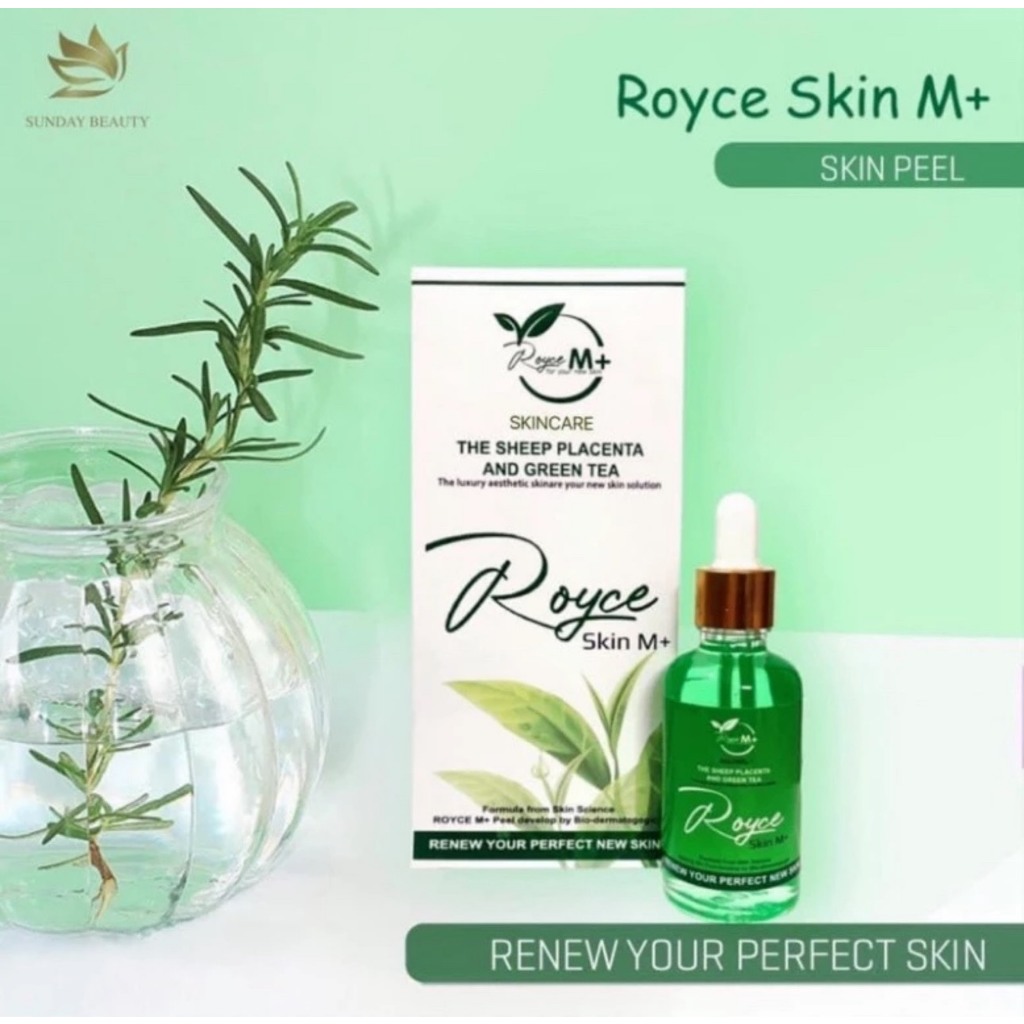 Peel da ROYCE SKIN M+ Bóc Tách Nám Tàn Nhang Sẹo Rỗ Lõm Mụn Thâm