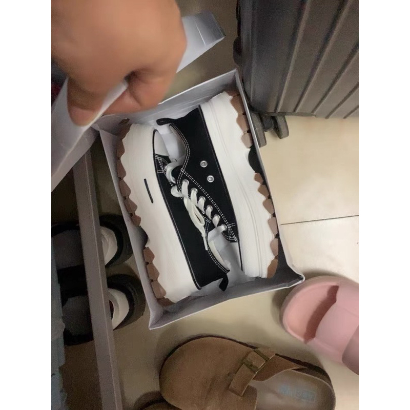 Giày vải thể thao đế dày 5cm hàng loại 1 order