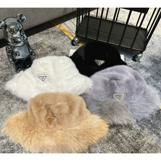Mũ lông thỏ prada hàng quảng châu